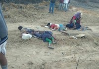 दर्दनाक हादसा : दहल गया जिला, तीन बच्चियों सहित एक युवक को हाईवा ने कुचला