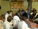 end of fast unto death in hoshangabad