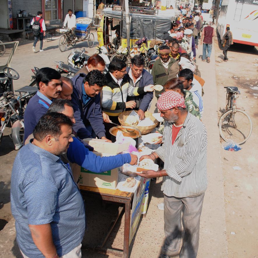 Talked and made talk