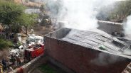 fire at factory