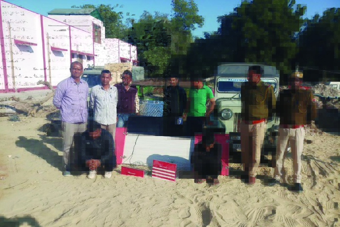 theft gang exposed by police