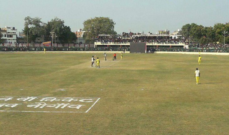 Interstate Cricket Tournament Raja Yadavendra Singh Stadium chhatarpur