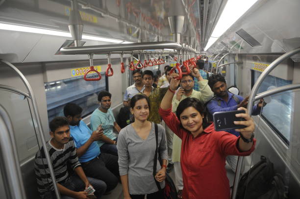 Lucknow Metro,selfie with lucknow metro, Lucknow Metro Rail Corporation 