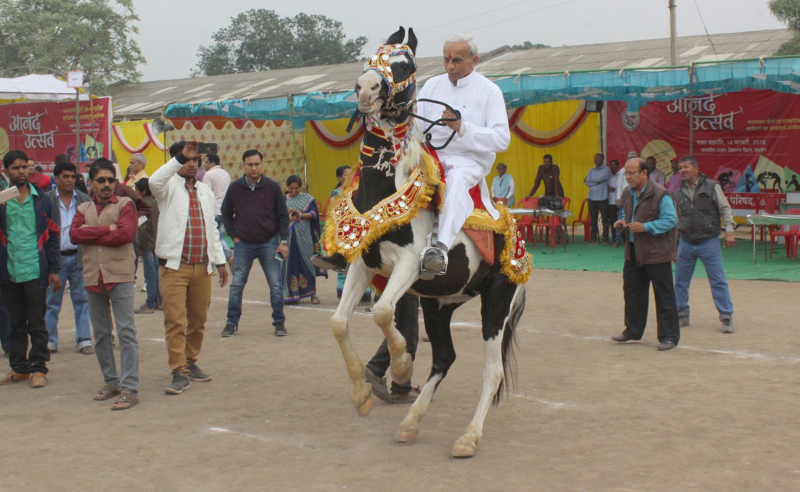 Balakrishna Patidar, the dance Horse