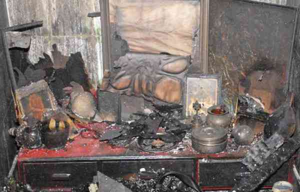 Cylinder blast at Vidhyadhar Nagar