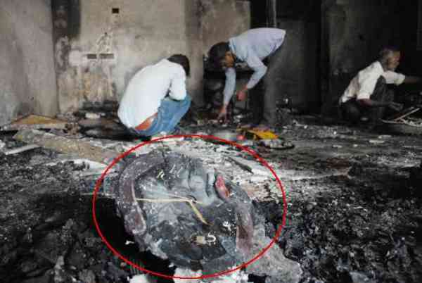 Cylinder blast at Vidhyadhar Nagar