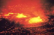 volcano burst in Philippines