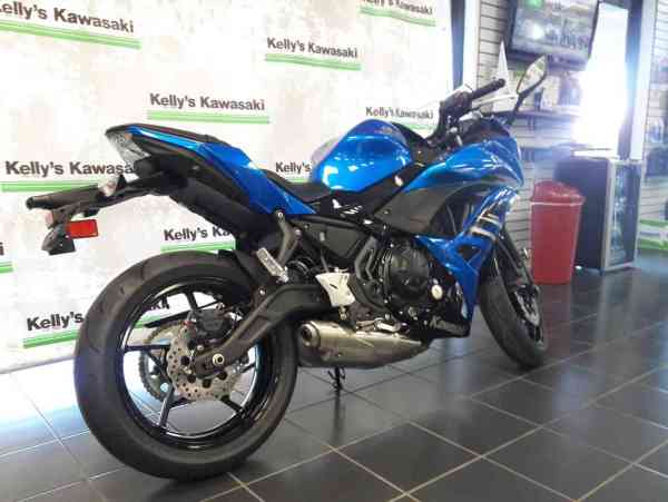 2018 Kawasaki Ninja 650 ABS Blue Bike