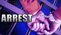 arrested 