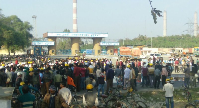 Road accident in Singrauli