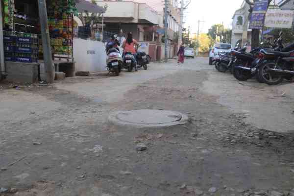 damage roads images udaipur