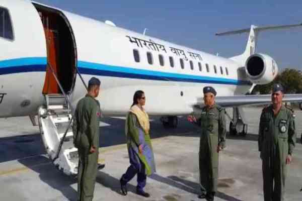 Defense Minister Nirmala Sitharaman reached Jodhpur