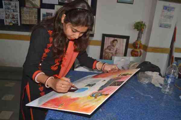 A Painting for Freedom Fighter