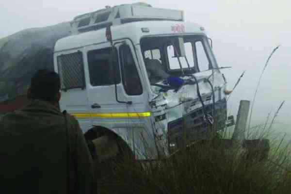 roadways and troller accident in sriganganagar