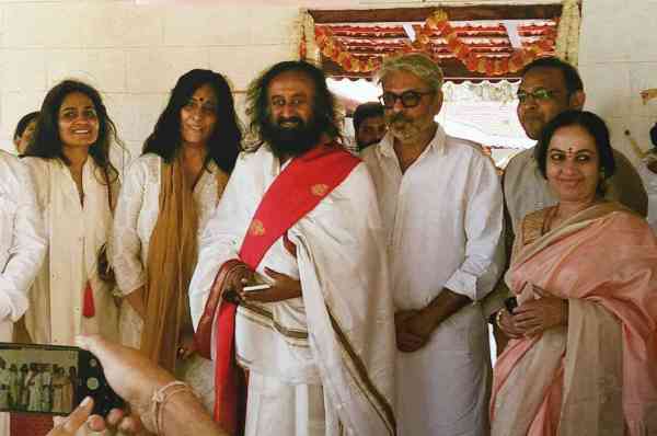 Sanjay Leela Bhansali and Shri Shri Ravishankar