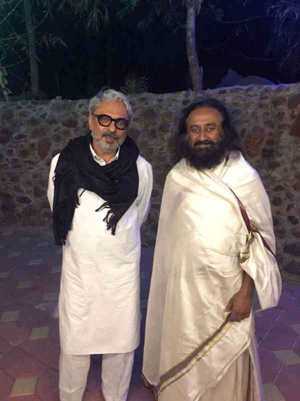 Sanjay Leela Bhansali and Shri Shri Ravishankar