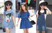 Denim dress