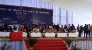Satna Panna Rail line lay founded by Rail minister Rajen gohai