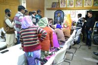 Commotion in the general meeting