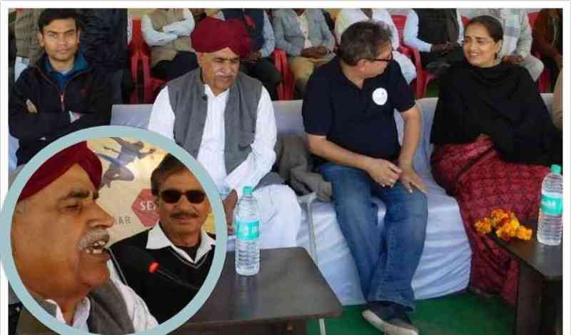 karnal kirori singh bainsla, kirori singh bainsla, bainsla with her daughter, Kirori Lal Bainsla, karauli news, Gujjar Reservation