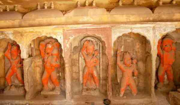 Lord Hanuman rare temple
