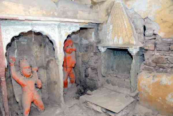 Lord Hanuman rare temple