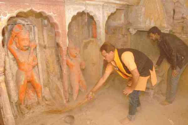 Lord Hanuman rare temple