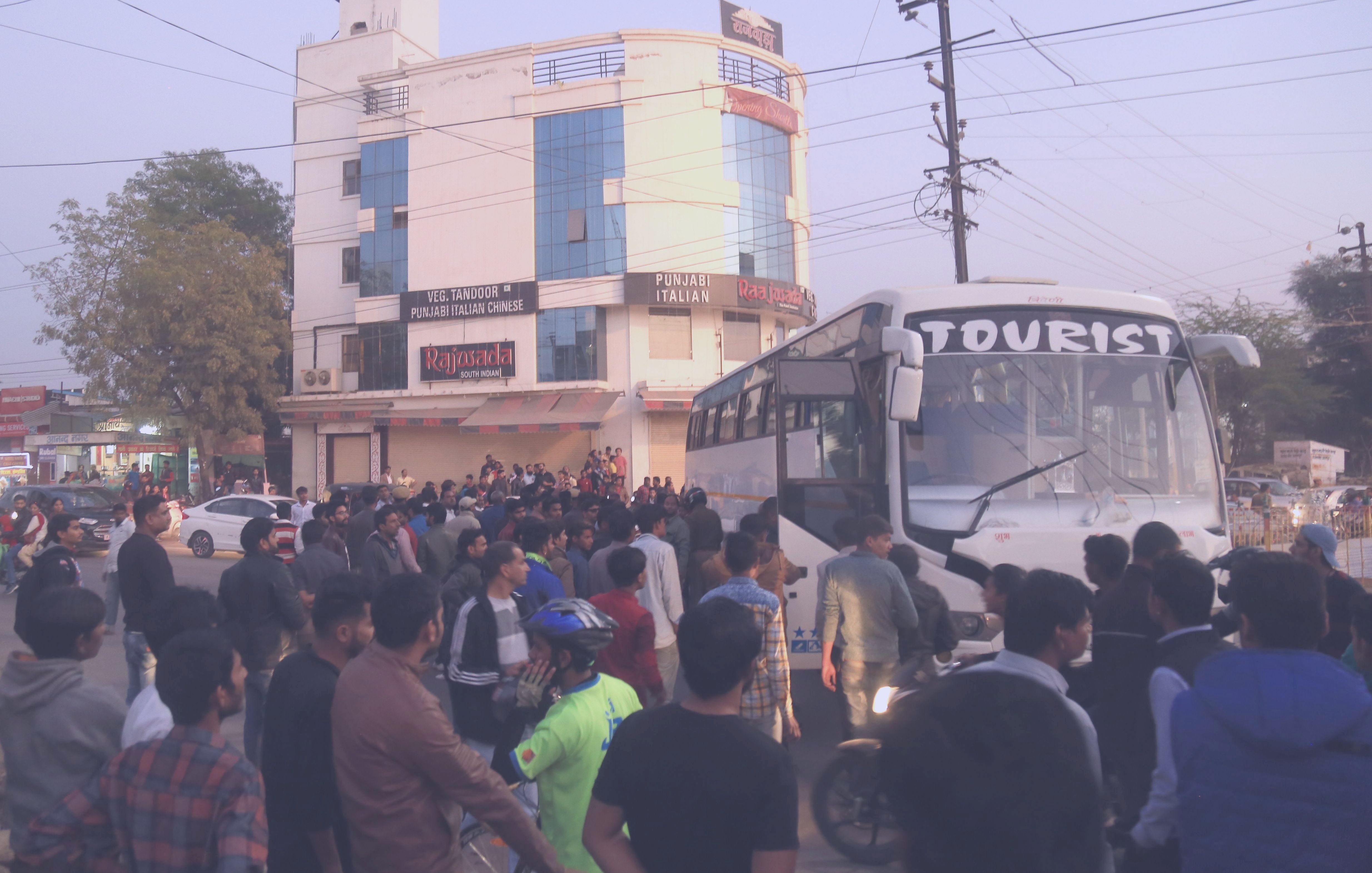 Road accident in udaipur