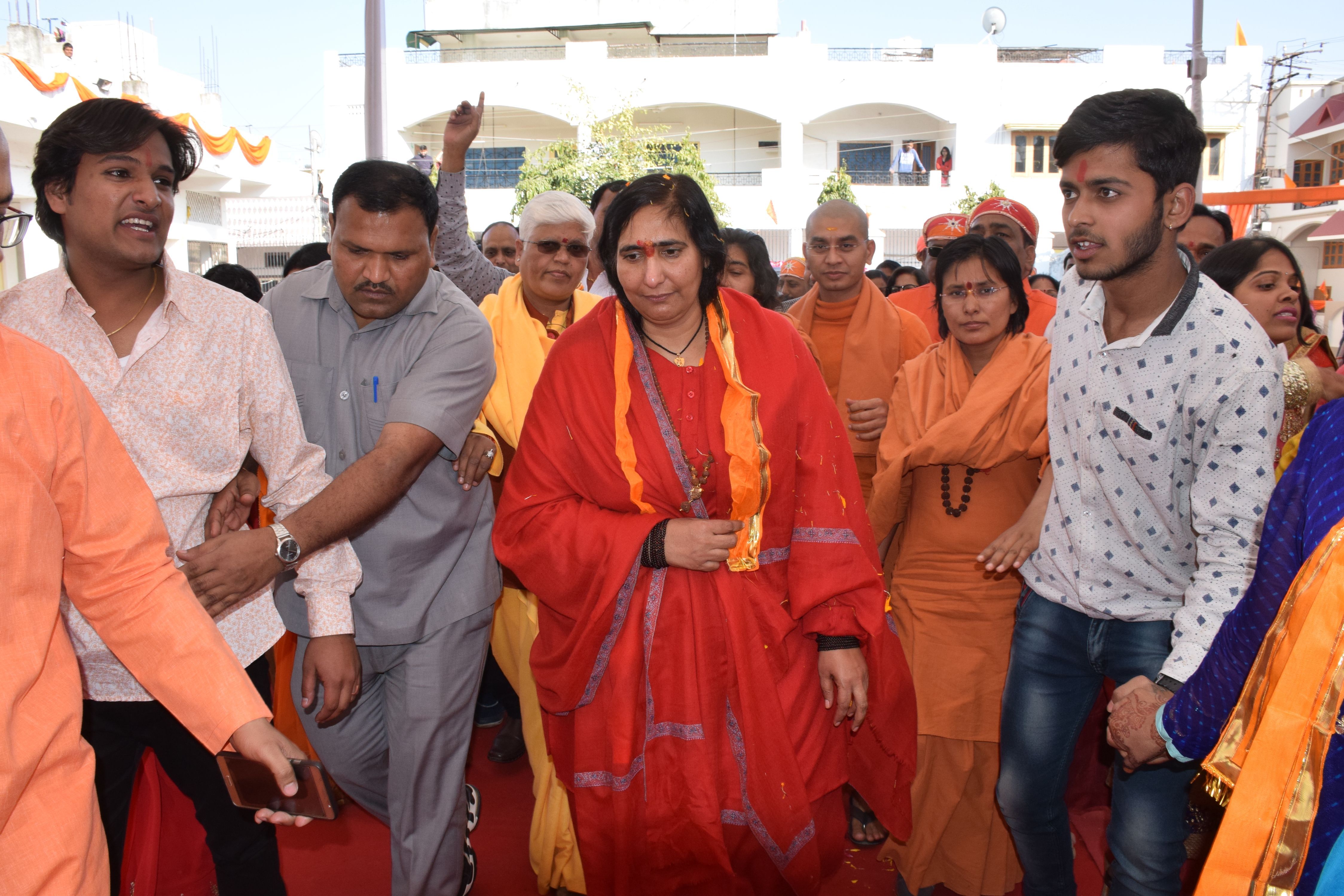 video : साध्वी ऋतंभरा ने देखा प्रताप का गौरव, बोलीं जीवन को सार्थक बनाना है तो इस तीर्थ पर आना होगा