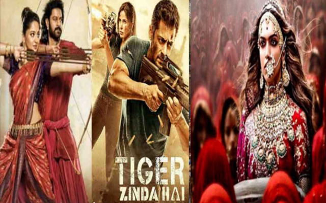 PADMAAVAT TIGER ZINDA HAI BAHUBALI2