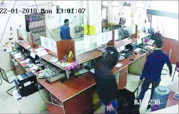 27 Kg Gold Robbery in Manappuram Gold Lone Finance Company Kota