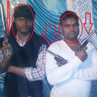Boy click Picture with gun and viral now police arrest