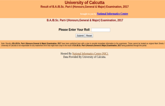 University of Calcutta