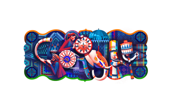 India Republic Day 2018 google doodle