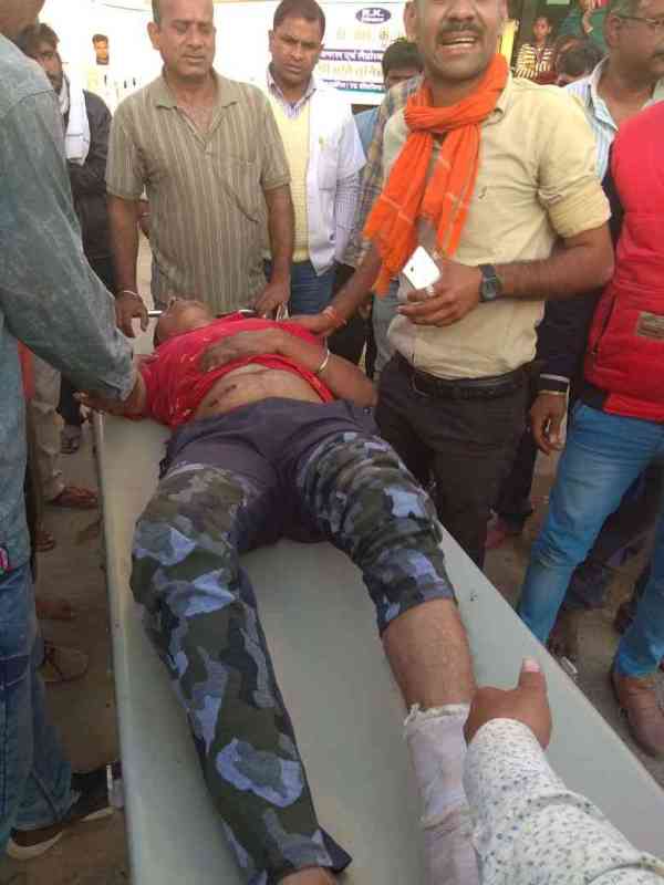 firing at fatehnagar images udaipur