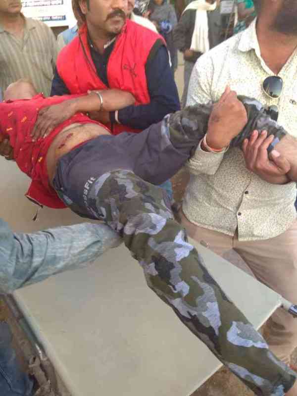 firing at fatehnagar images udaipur