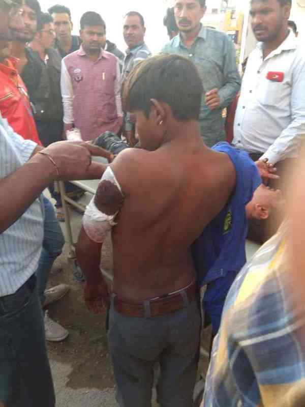 firing at fatehnagar images udaipur