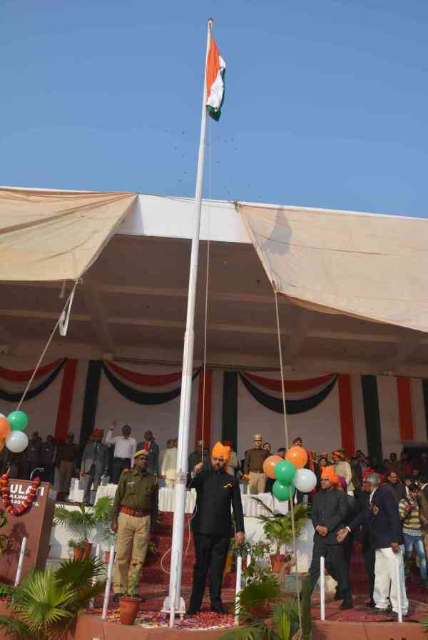 photos of republic day celebration in alwar