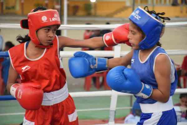 टीटी नगर एकेडमी के खिलाडिय़ों का पंच पड़ा भारी, देखे इन तस्वीरो में