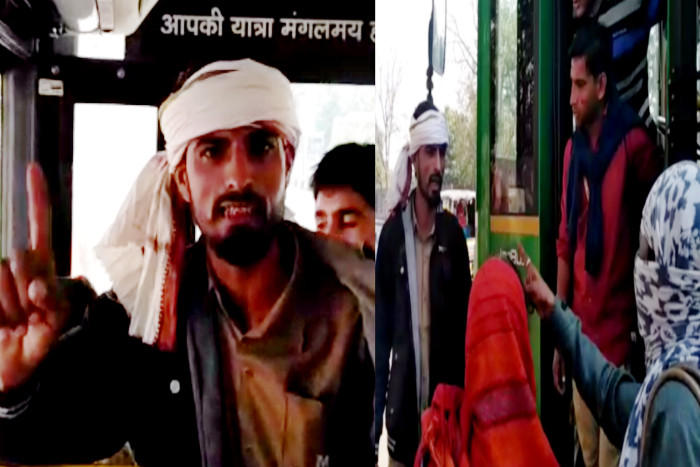लो फ्लोर बस ड्राइवर ने यात्रियों से की जमकर गाली गलौज, महिलाएं हुई शर्मसार, देखें वीडियो