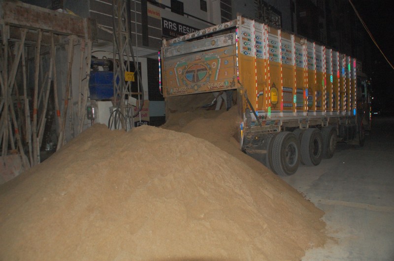 Illegal Sand Mining in kota