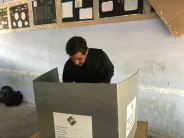 former minister jitendra singh gave vote