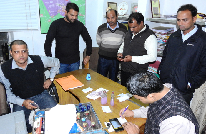 Unconscious was the private assistant of the Superintendent of Police