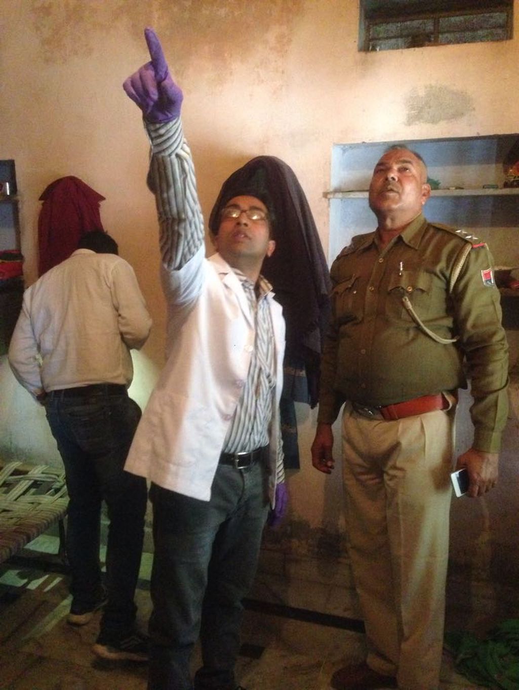 बौंली पुलिस व एफएसएल टीम