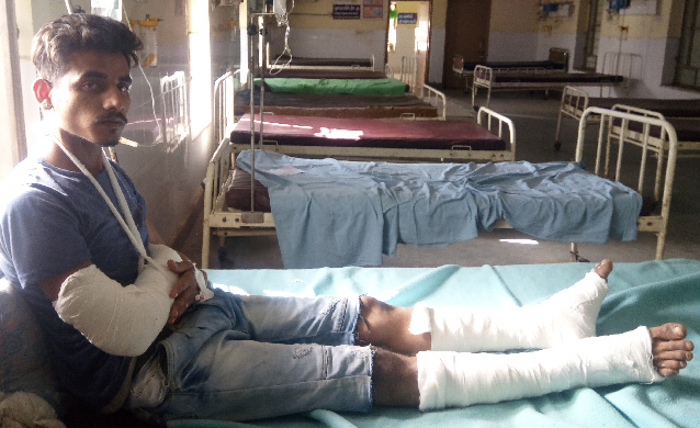 Monkey engine collapse from the roof of the monkey see the terror of m