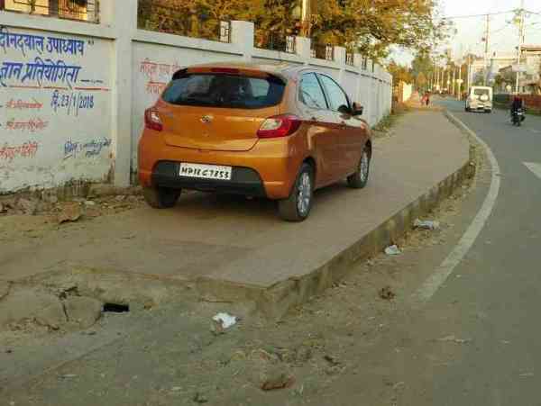 This is the footpath