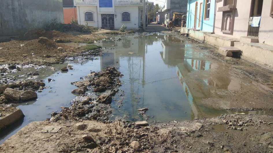 60 lakhs,cc road, bypass drain spent, bypass,making cc road,sheopur news