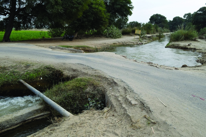 harnoli head bridge in gajsinghpur
