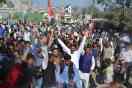 Photos of celebration of congress party in alwar