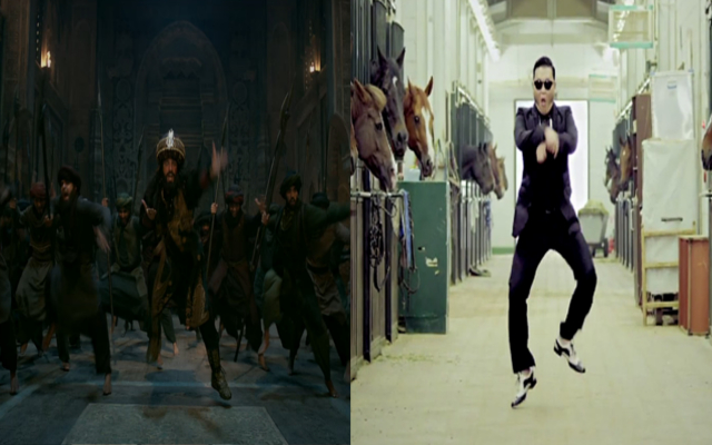 padmaavat ranveer khilji khalibali gangnum style